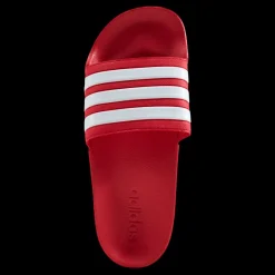 adidas Adilette Shower Slides Vivid Red / Cloud White / Vivid Red Röd Outlet