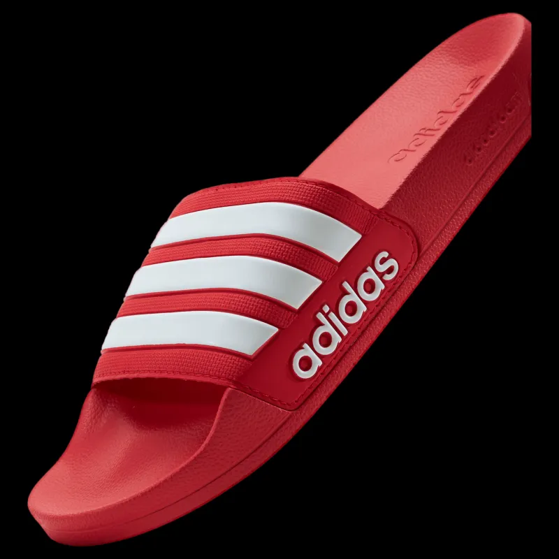 adidas Adilette Shower Slides Vivid Red / Cloud White / Vivid Red Röd Outlet