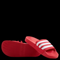 adidas Adilette Shower Slides Vivid Red / Cloud White / Vivid Red Röd Outlet