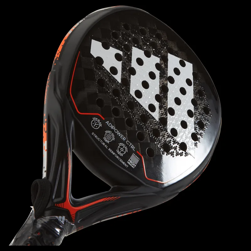 Sale adidas Tennis Adipower Ctrl 3.2 Black/orange Svart