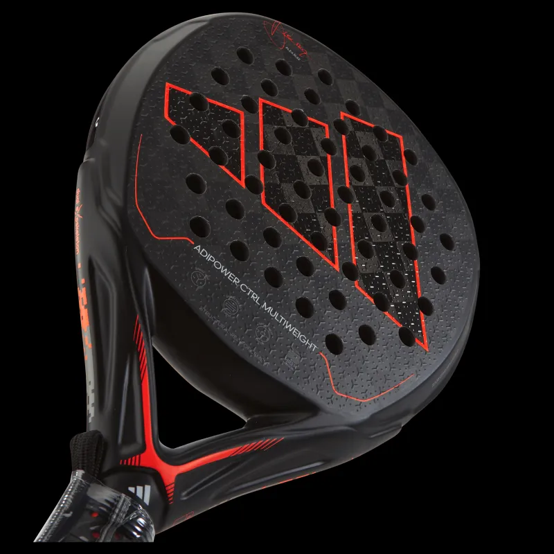 Hot adidas Tennis Adipower Multiweight Ctrl Black/orange Svart