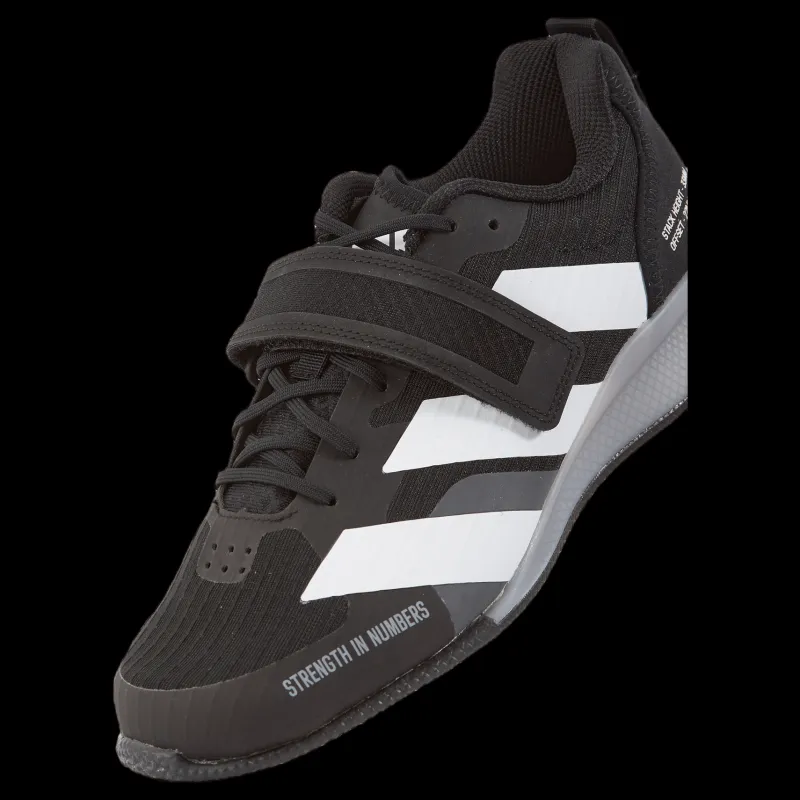 Discount adidas Adipower Weightlifting 3 Shoes Core Black / Cloud White / Grey Three Svart
