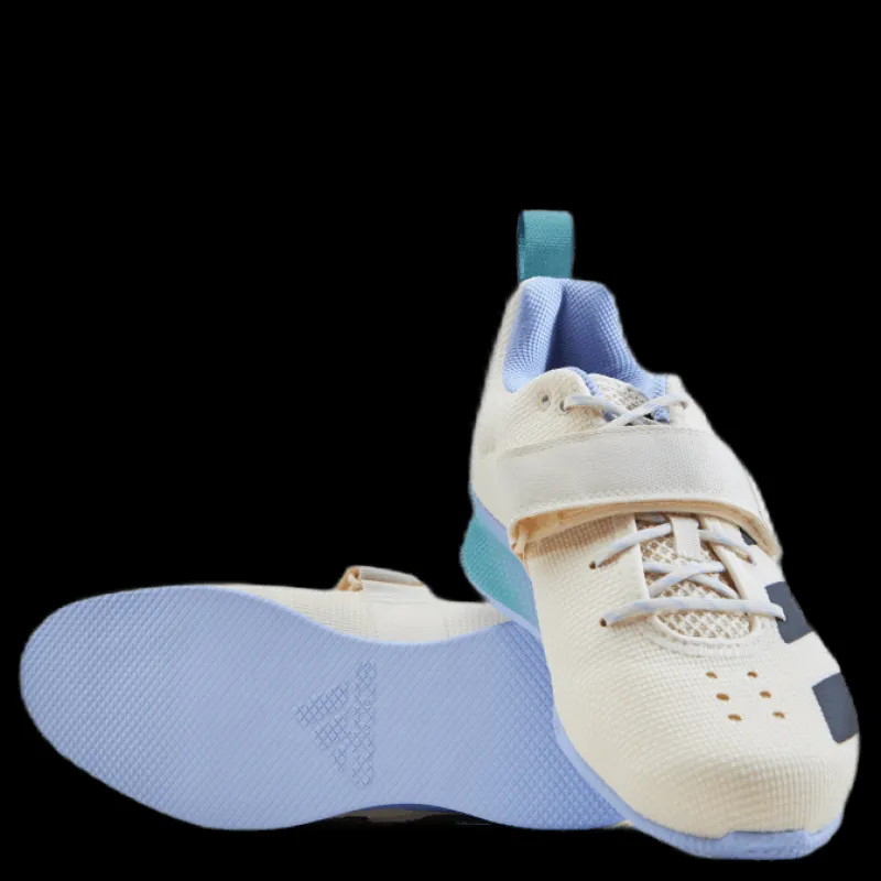 Best adidas Adipower Weightlifting II Shoes Wonder White / Core Black / Violet Tone Vit