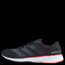 New adidas Adizero Adios 5 Shoes Core Black / Core Black / Signal Pink / Coral Rosa och Svart