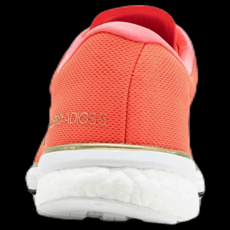 Hot adidas Adizero Adios 5 Shoes Signal Pink / Core Black / Copper Metallic / Coral Rosa och Svart