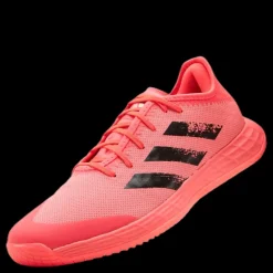 Clearance adidas Adizero Fast Court Tokyo Handball Shoes Signal Pink / Core Black / Copper Metallic Rosa och Svart