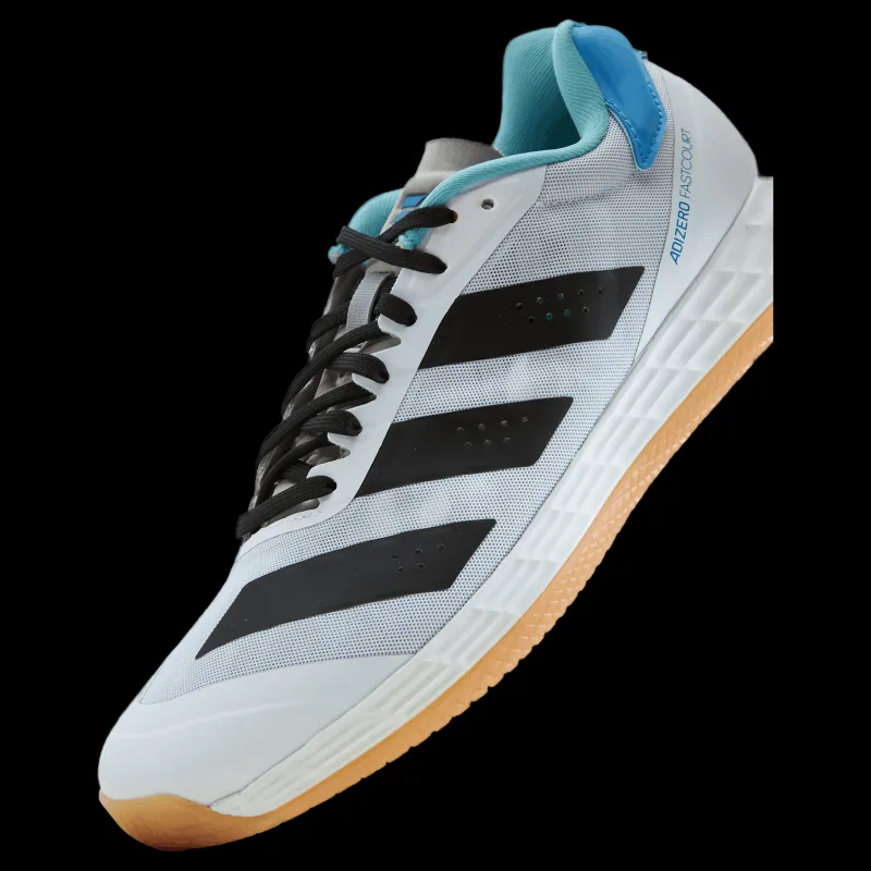 Sale adidas Adizero Fastcourt 1.5 Handball Shoes Cloud White / Core Black / Beam Orange Vit
