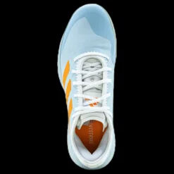 adidas Adizero Fastcourt Handball Shoes Sky Tint / Cloud White / Signal Orange Orange och Vit Best