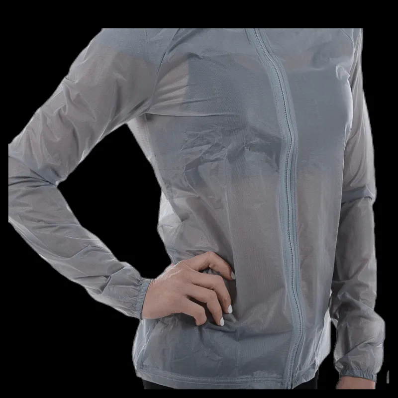 Sale adidas AdiZero Ghost Jacket W Grey Grå