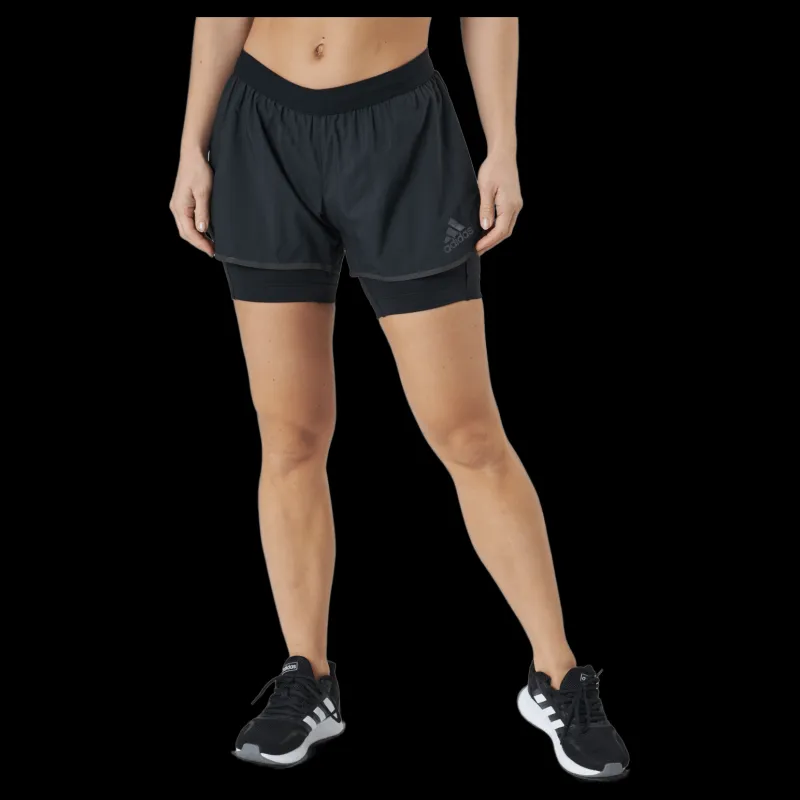 Hot adidas Adizero 2In1 Short Women Black Svart