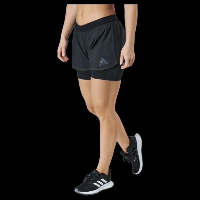 Hot adidas Adizero 2In1 Short Women Black Svart