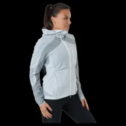 Discount adidas Adizero Marathon Jacket Women White / Grey Vit