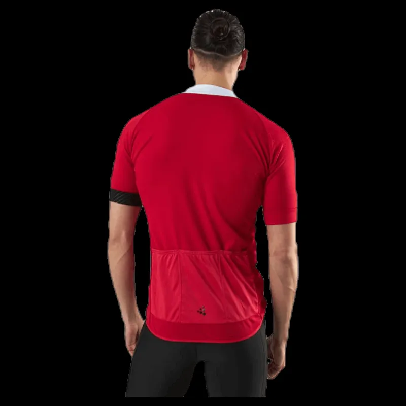 Discount Craft Adopt Jersey White/Red Vit och Röd
