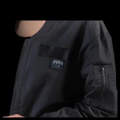 Outlet Puma Adriana Lima Long Bomber Jacket Black