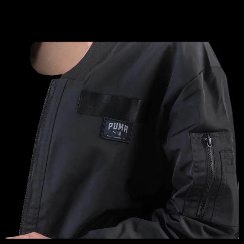 Outlet Puma Adriana Lima Long Bomber Jacket Black