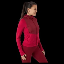 Clearance Craft Adv Charge Jersey Hood Jacket Rhubarb-machine Röd