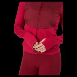 Clearance Craft Adv Charge Jersey Hood Jacket Rhubarb-machine Röd