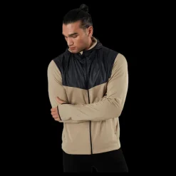 New Craft ADV Charge Jersey Hood Jacket Black/Beige Svart och Beige