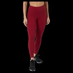 Craft Adv Charge Perforated Tights W Rhubarb Röd