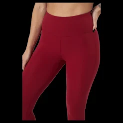 Craft Adv Charge Perforated Tights W Rhubarb Röd