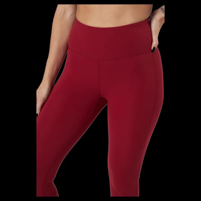 Craft Adv Charge Perforated Tights W Rhubarb Röd