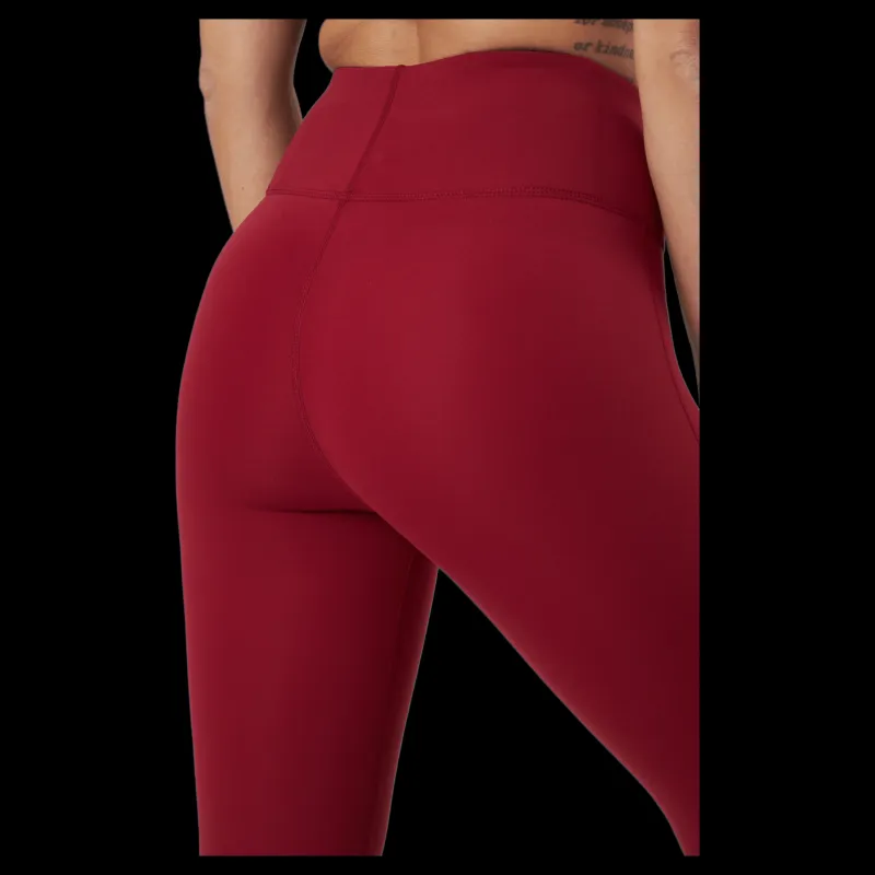 Craft Adv Charge Perforated Tights W Rhubarb Röd