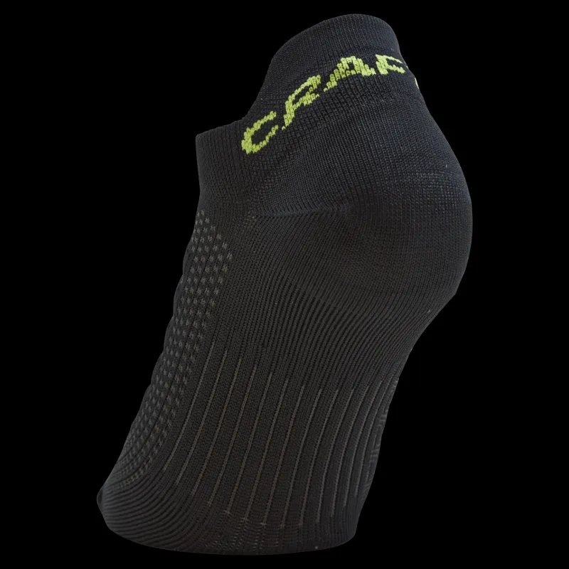 Craft Adv Dry Mid Shaftless Sock Black Svart Best