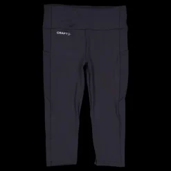 Craft Adv Essence Capri Tights 2 W Black Svart