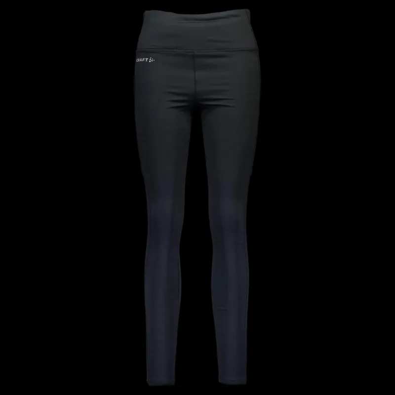 Sale Craft Adv Essence High Waist Warm Ti Black Svart