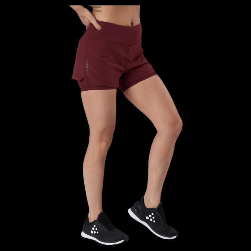Craft ADV Essence 2-In-1 Shorts Purple Lila Clearance