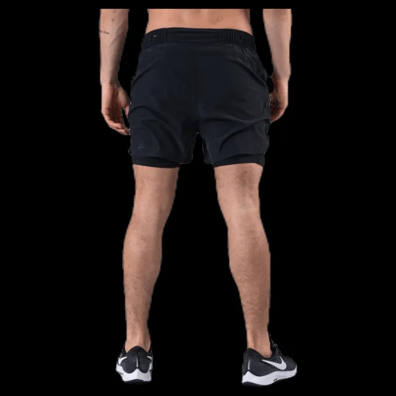 Craft ADV Essence 2-In-1 Stretch Shorts Black Svart Hot