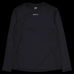 Craft Adv Essence Ls Tee 2 M Black Svart