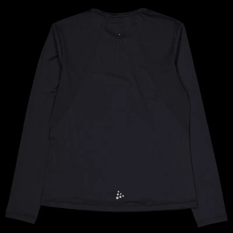 Sale Craft Adv Essence Ls Tee 2 W Black Svart