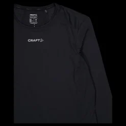 Sale Craft Adv Essence Ls Tee 2 W Black Svart