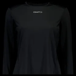 Sale Craft Adv Essence Ls Tee 2 W Black Svart