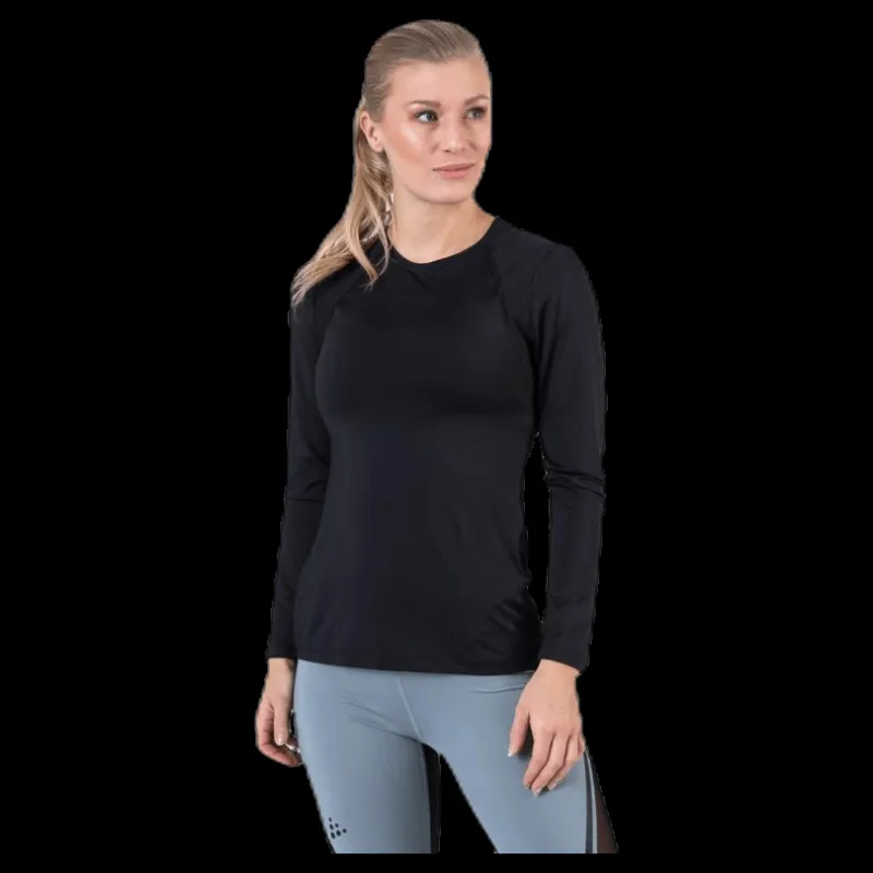 Craft ADV Essence LS Tee Black Svart