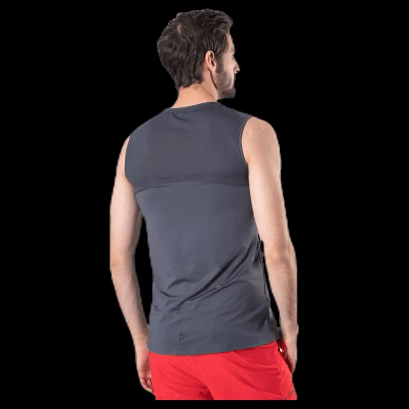 Sale Craft ADV Essence SL Tee Black/Grey Svart och Grå