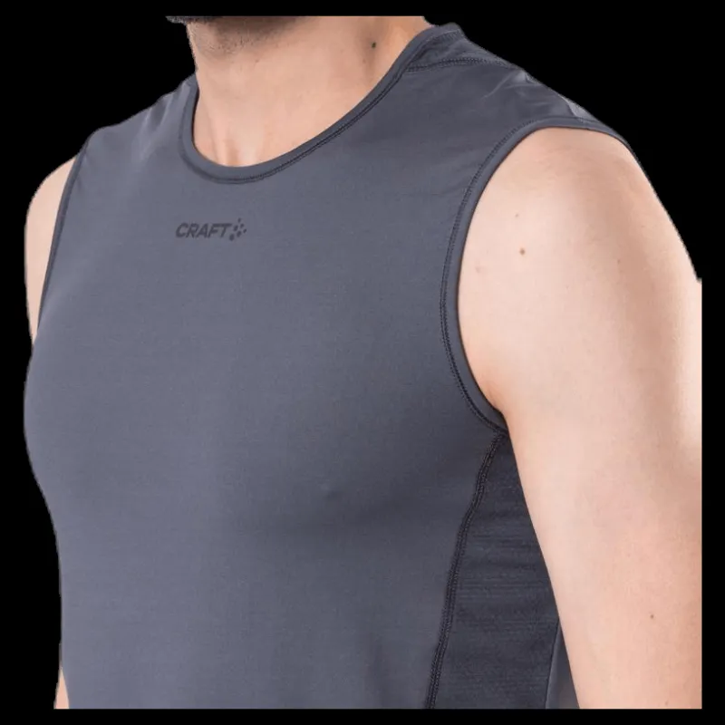 Sale Craft ADV Essence SL Tee Black/Grey Svart och Grå