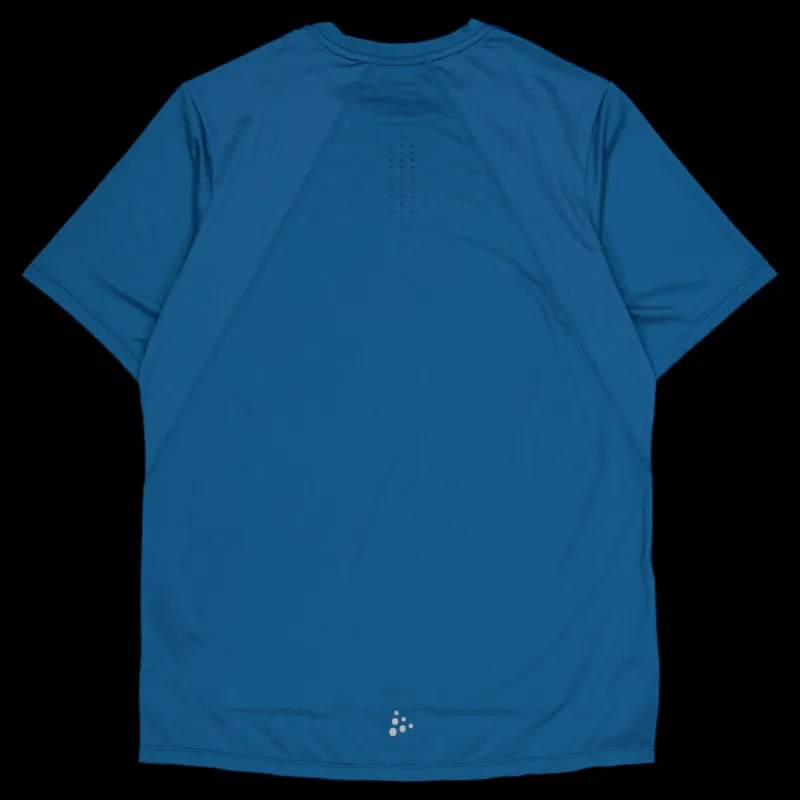 Craft Adv Essence Ss Tee 2 M Alfa Blå Best