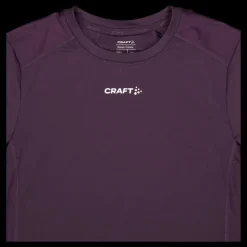 Craft Adv Essence Ss Tee 2 W Dk Plum Lila New