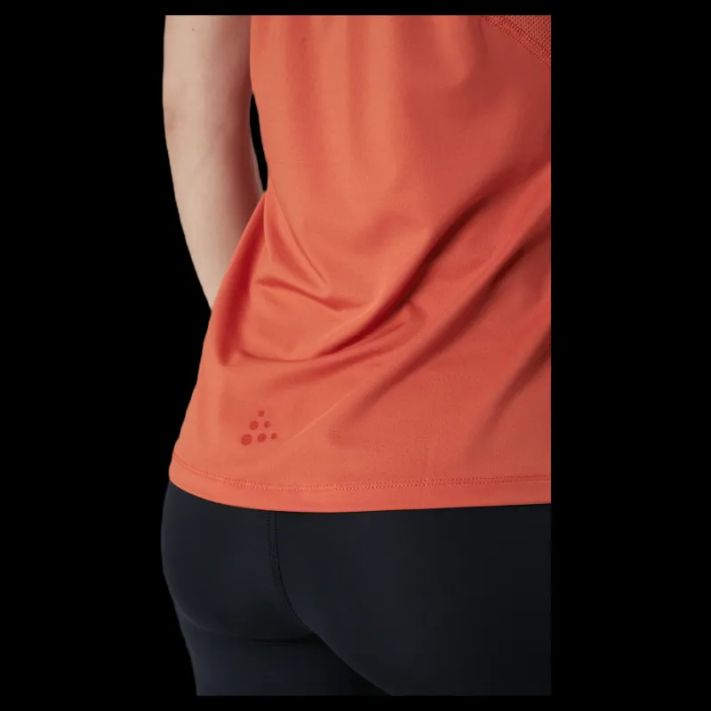 Craft ADV Essence SS Tee Orange New