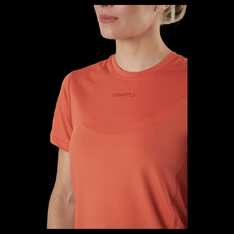 Craft ADV Essence SS Tee Orange New