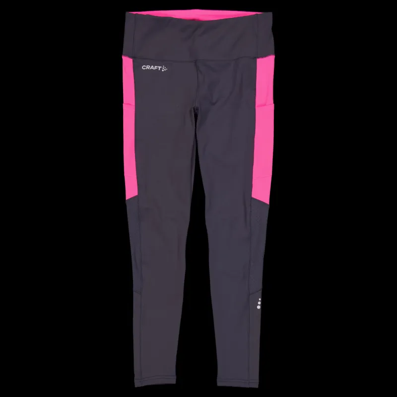 Craft Adv Essence Tights 2 W Slate/fuchsia Svart Best