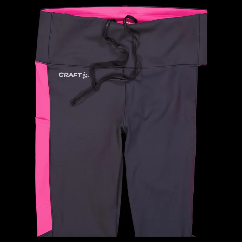 Craft Adv Essence Tights 2 W Slate/fuchsia Svart Best