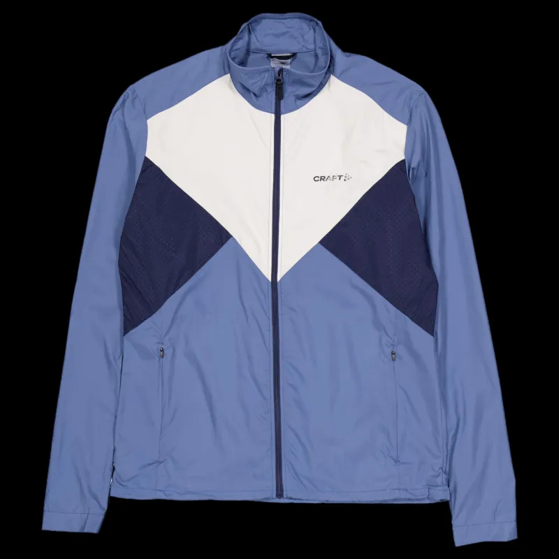 Best Craft Adv Essence Wind Jacket M Real/blaze Blå
