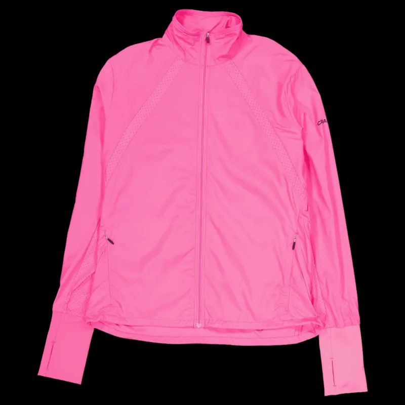Clearance Craft Adv Essence Wind Jacket W Fuchsia Rosa