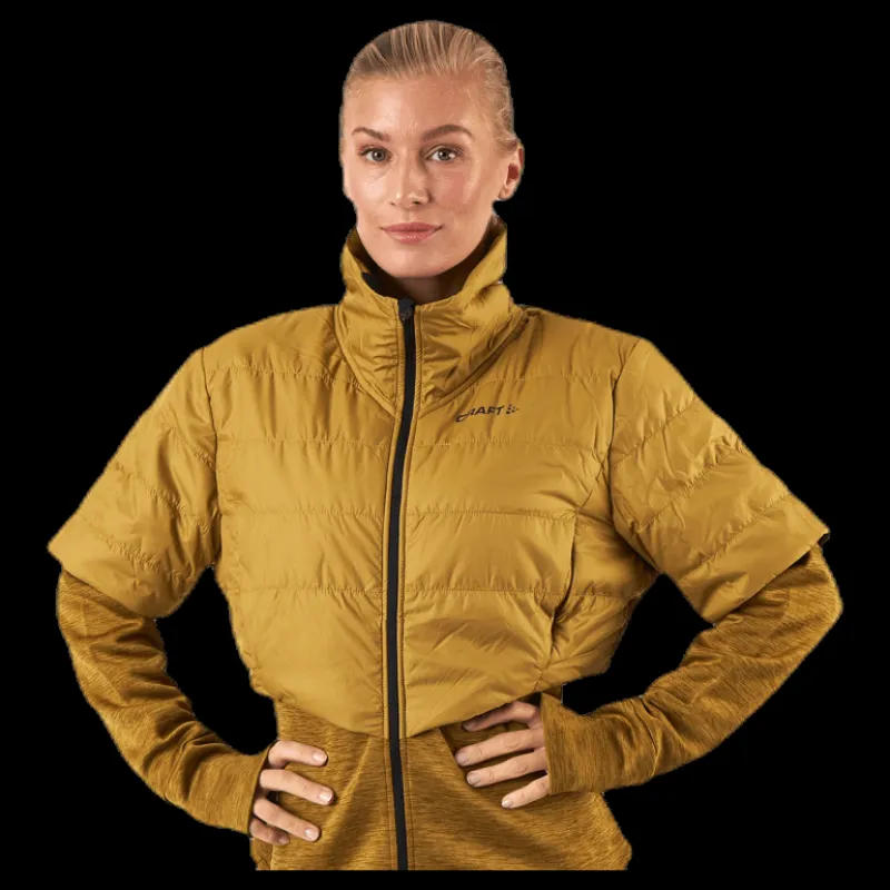 Discount Craft ADV Warm Padded Jkt Black/Yellow