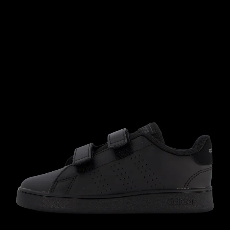 adidas Advantage Lifestyle Court Two Hook-and-Loop Shoes Core Black / Core Black / Grey Six Svart Hot