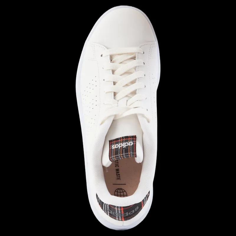 Clearance adidas Advantage Shoes Chalk White / Grey Six / Grey Two Vit