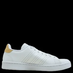adidas Advantage Shoes Cloud White / Cloud White / Orange Tint Vit Best